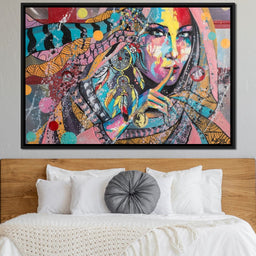 Mary Portrait - NicheCanvas