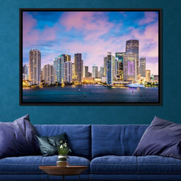 Downtown Miami - NicheCanvas