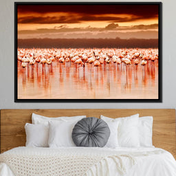  Lake Nakuru Flamingos - NicheCanvas