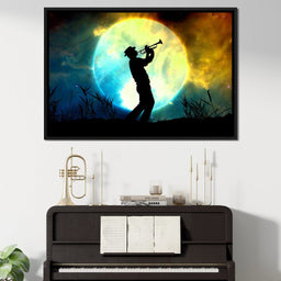 Space Trumpeter - ABConcepts - NicheCanvas