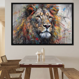 Urban Jungle: Lion - NicheCanvas