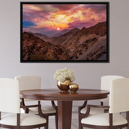 Desert Mountains - NicheCanvas