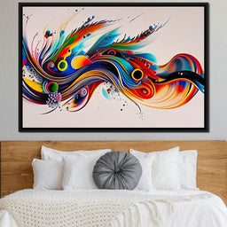 Colorful Contemporary Art 052 - Johanjjf - NicheCanvas