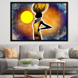 African Woman - NicheCanvas