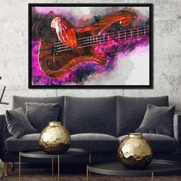 Les Claypool's Guitar - Abraham Szomor - NicheCanvas