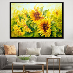 Beautiful Sunflowers - NicheCanvas
