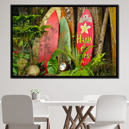 Surfboards in Hawaii - NicheCanvas