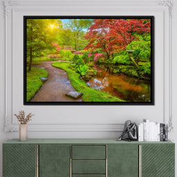 Japanese Garden - NicheCanvas