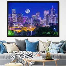 Denver Skyline - NicheCanvas