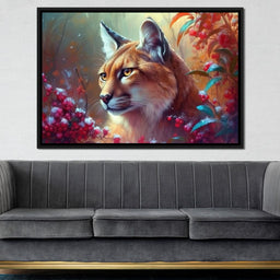 Winter Puma - Neal Hackett - NicheCanvas