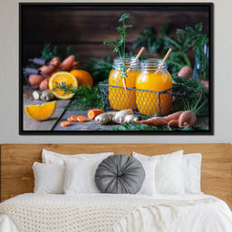 Fresh Orange Juice - NicheCanvas