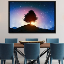 Spectacular Otherworldly Sunset - NicheCanvas