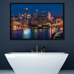 Pittsburgh Skyline - NicheCanvas