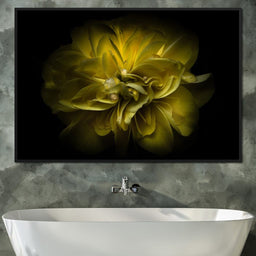 Yellow Backyard Flowers - Brian Carson - NicheCanvas