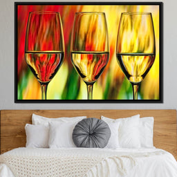 Multicolor Wine Glass - NicheCanvas