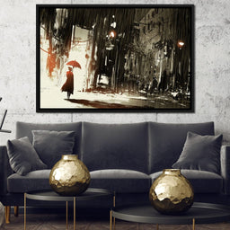 Halelis Rainy Day - NicheCanvas