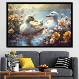 Winter Ducks - Neal Hackett - NicheCanvas