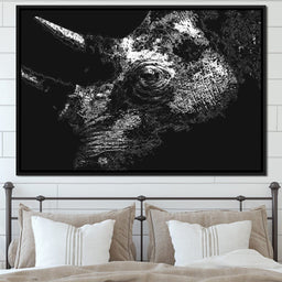 Big 5 Collection - Rhino - Johanjjf - NicheCanvas