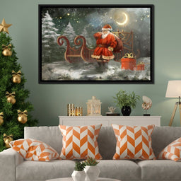 Christmas Night - NicheCanvas