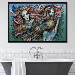 The 4 Mermaids - NicheCanvas