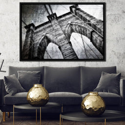 Brooklyn Bridge Arch - NicheCanvas
