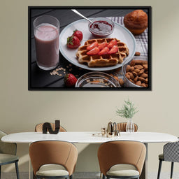 Homemade Waffles - NicheCanvas