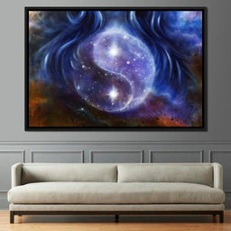 Yin Yang Stars - NicheCanvas