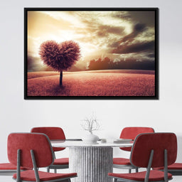Loving Tree Sunrise - NicheCanvas