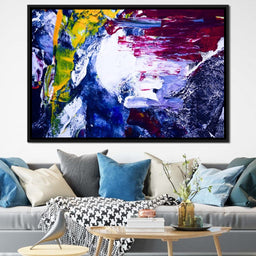 Abstract Sea Splash - NicheCanvas