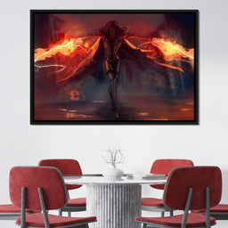 Fire Succubus - NicheCanvas