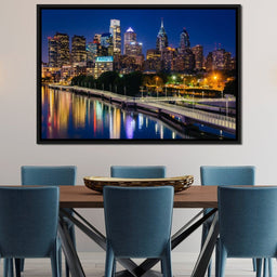 Philadelphia Skyline - NicheCanvas