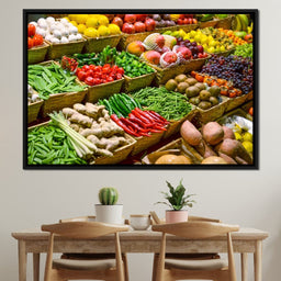 Fruit & Vegetables Market - NicheCanvas