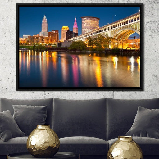 Cleveland Skyline Canvas Print