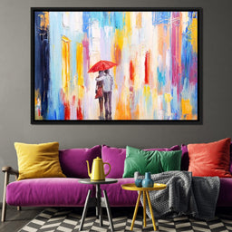 Romantic Rain - NicheCanvas