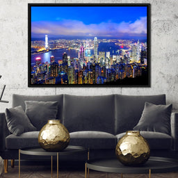 Hong Kong Skyline - NicheCanvas