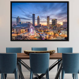 Atlanta Skyline - NicheCanvas
