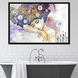 Lost in her Dreams - NicheCanvas