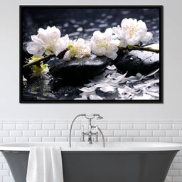 Spa Flowers - NicheCanvas
