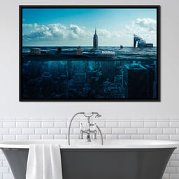 New York Underwater - Milos Karanovic - NicheCanvas