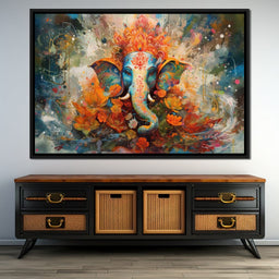 Ganesha's Grace - NicheCanvas
