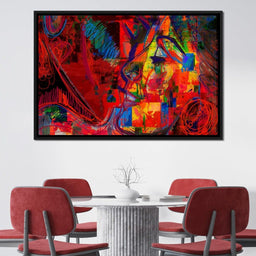 Kiss - Qusay-Art - NicheCanvas