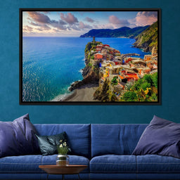 Vernazza Village - NicheCanvas