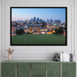 Kansas City Skyline - NicheCanvas