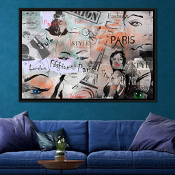Paris Fashion - NicheCanvas