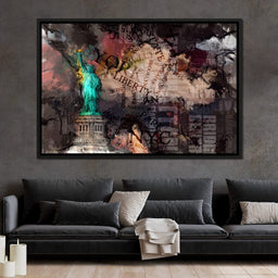 The Statue of Liberty - NicheCanvas