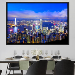 Hong Kong Skyline - NicheCanvas