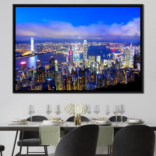 Hong Kong Skyline Canvas Print