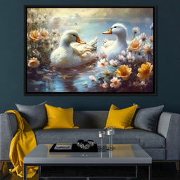 Winter Ducks - Neal Hackett - NicheCanvas