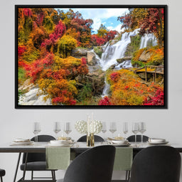 Mae Klang Waterfall - NicheCanvas