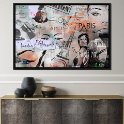 Paris Fashion - NicheCanvas